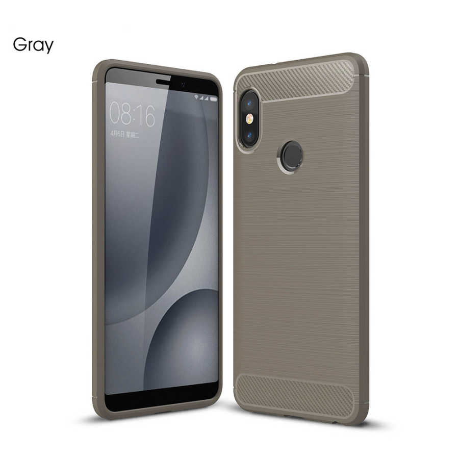 Xiaomi Redmi Note 5 Pro Kılıf Zore Room Silikon Kapak - Gri
