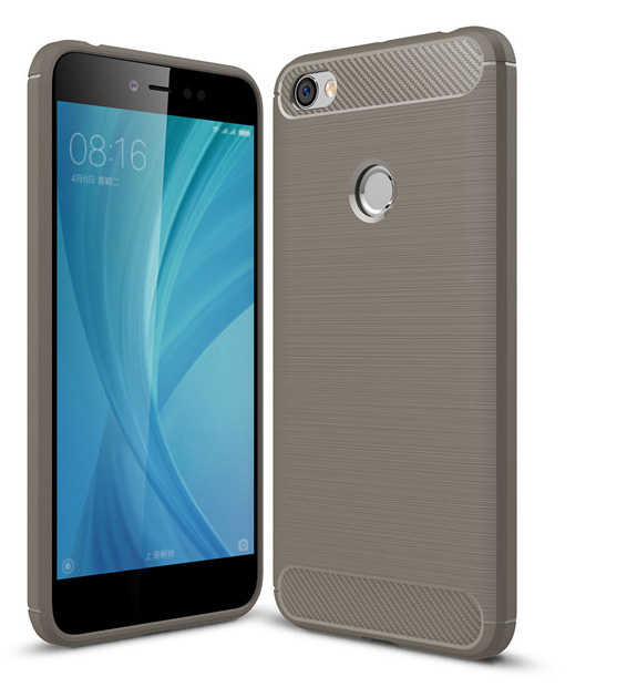 Xiaomi Redmi Note 5A Kılıf Zore Room Silikon Kapak - Gri