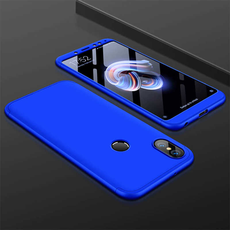Xiaomi Redmi Note 6 Pro Kılıf Zore Ays Kapak - Mavi