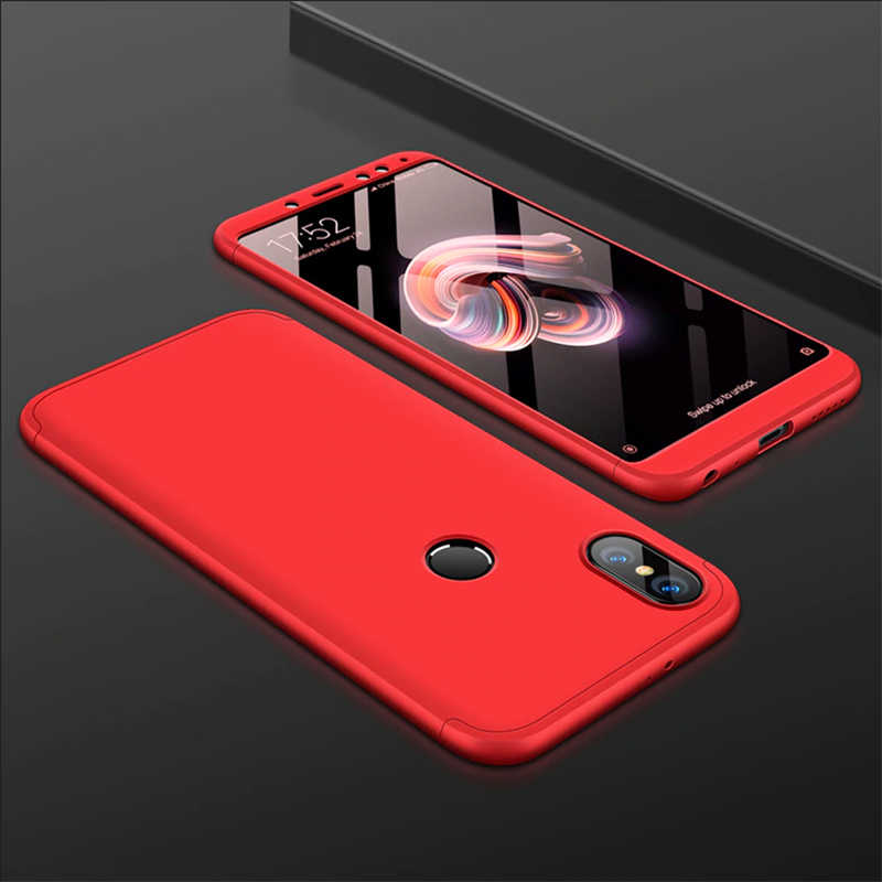 Xiaomi Redmi Note 6 Pro Kılıf Zore Ays Kapak - Kırmızı
