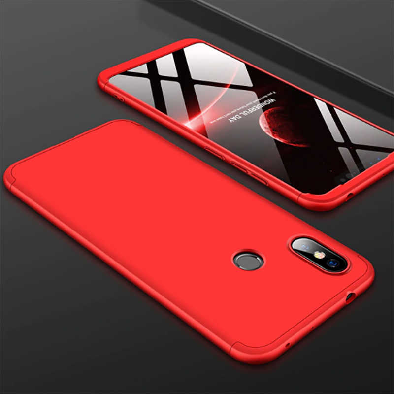 Xiaomi Redmi Note 7 Kılıf Zore Ays Kapak - Kırmızı