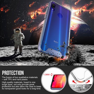 Xiaomi Redmi Note 7 Kılıf Zore Gard Silikon - 6