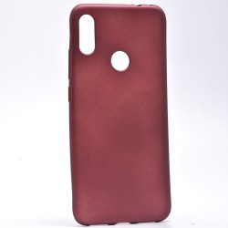 Xiaomi Redmi Note 7 Kılıf Zore Premier Silikon Kapak Mürdüm