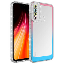 Xiaomi Redmi Note 8 Case Silvery and Color Transition Design Lens Protected Zore Park Cover - Zore