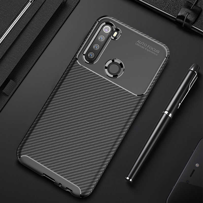 Xiaomi Redmi Note 8 Kılıf Zore Negro Silikon Kapak - Siyah