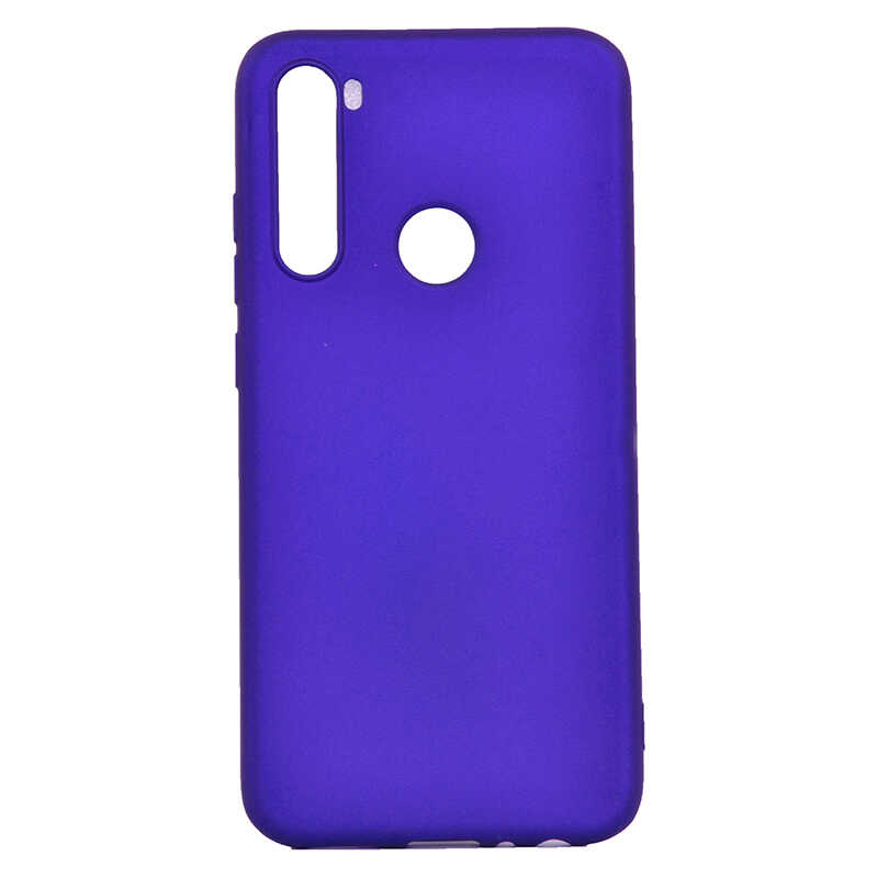 Xiaomi Redmi Note 8 Kılıf Zore Premier Silikon Kapak - Saks Mavi