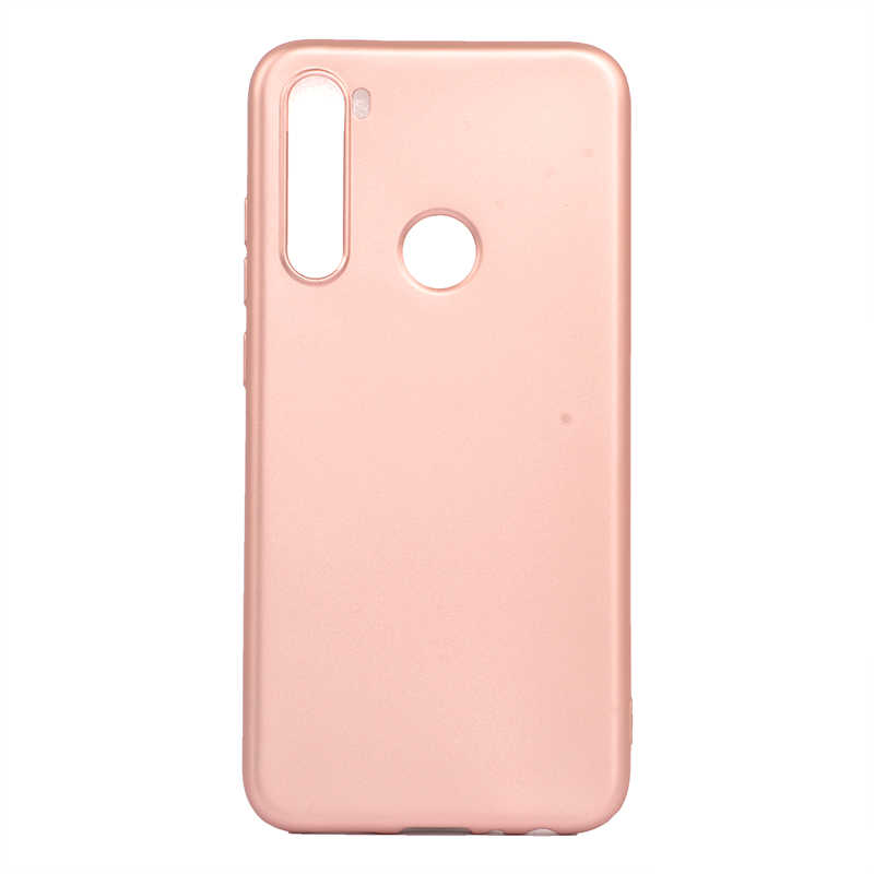 Xiaomi Redmi Note 8 Kılıf Zore Premier Silikon Kapak - Rose Gold
