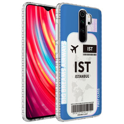 Xiaomi Redmi Note 8 Pro Case Airbag Edge Colorful Patterned Silicone Zore Elegans Cover - Zore