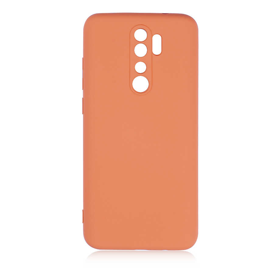 Xiaomi Redmi Note 8 Pro Kılıf Zore Mara Lansman Kapak - Turuncu