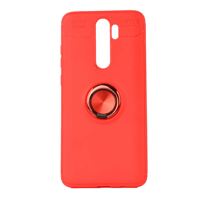 Xiaomi Redmi Note 8 Pro Kılıf Zore Ravel Silikon Kapak - Kırmızı