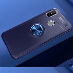 Xiaomi Redmi Note 7 Kılıf Zore Ravel Silikon Kapak Mavi