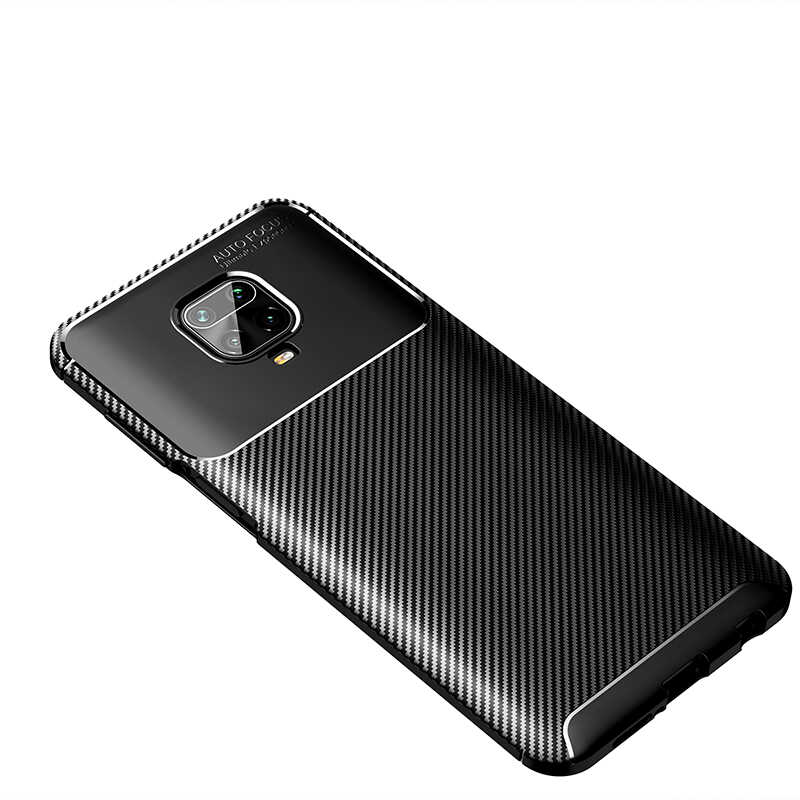 Xiaomi Redmi Note 9 Pro Kılıf Zore Negro Silikon Kapak - Siyah