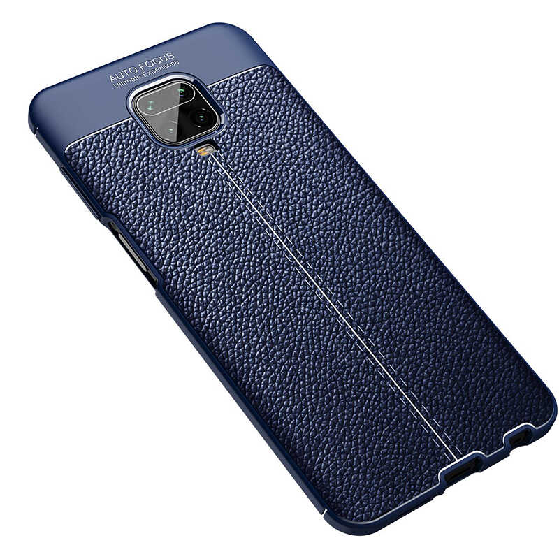 Xiaomi Redmi Note 9 Pro Kılıf Zore Niss Silikon Kapak - Lacivert