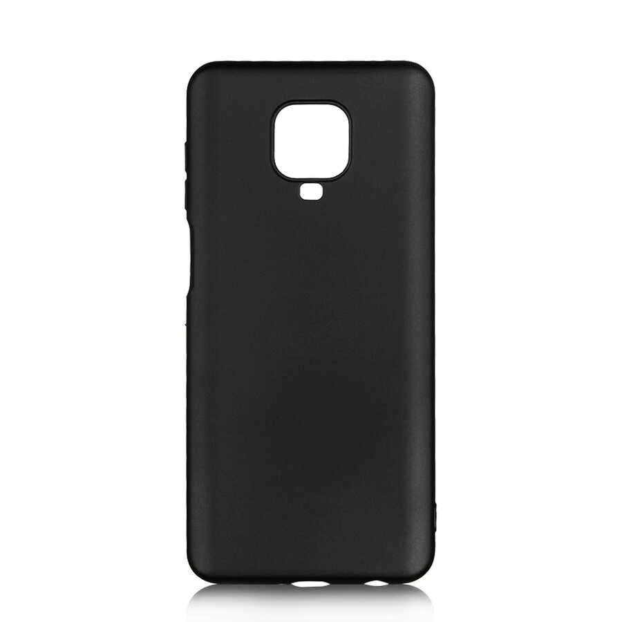 Xiaomi Redmi Note 9 Pro Kılıf Zore Premier Silikon Kapak - Siyah