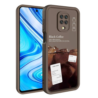 Xiaomi Redmi Note 9S Case Camera Protected Printed Back Surface Zore Klas Cover - Zore