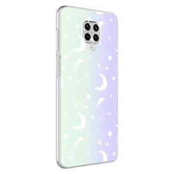 Xiaomi Redmi Note 9S Kılıf Zore M-Blue Desenli Kapak - Zore