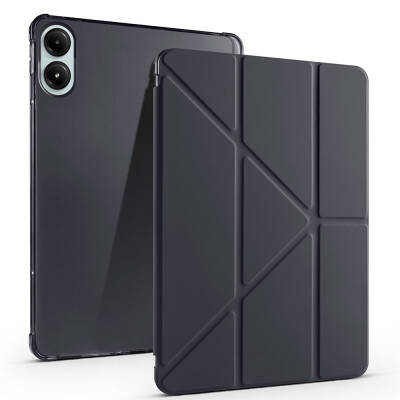 Xiaomi Redmi Pad Pro Case Pen Compartment Zore Tri Folding Stand Case - Zore