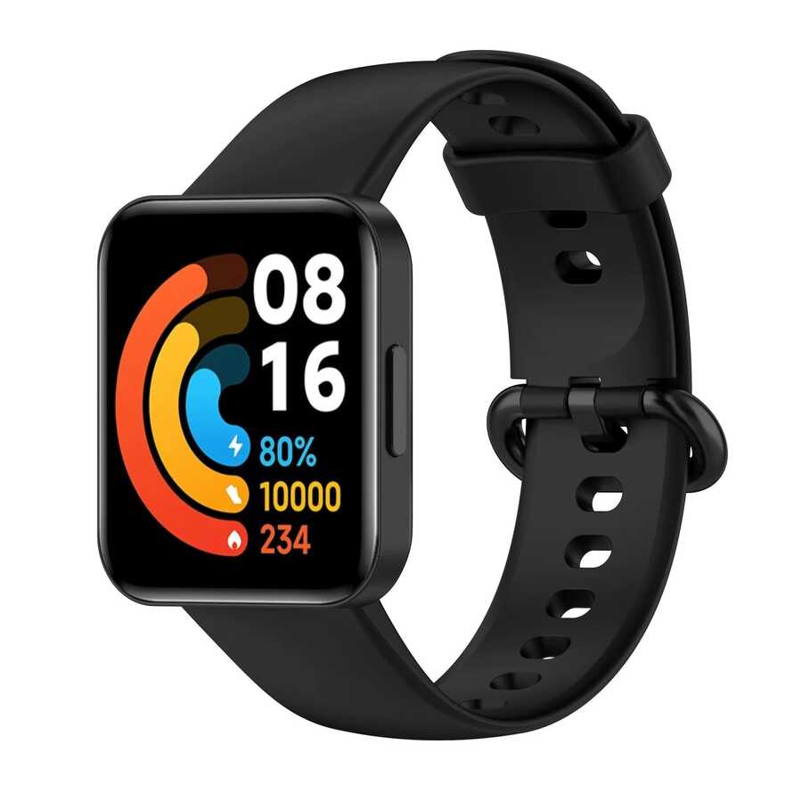 Xiaomi Redmi Watch 2 Lite Zore Klasik Kordon - Siyah