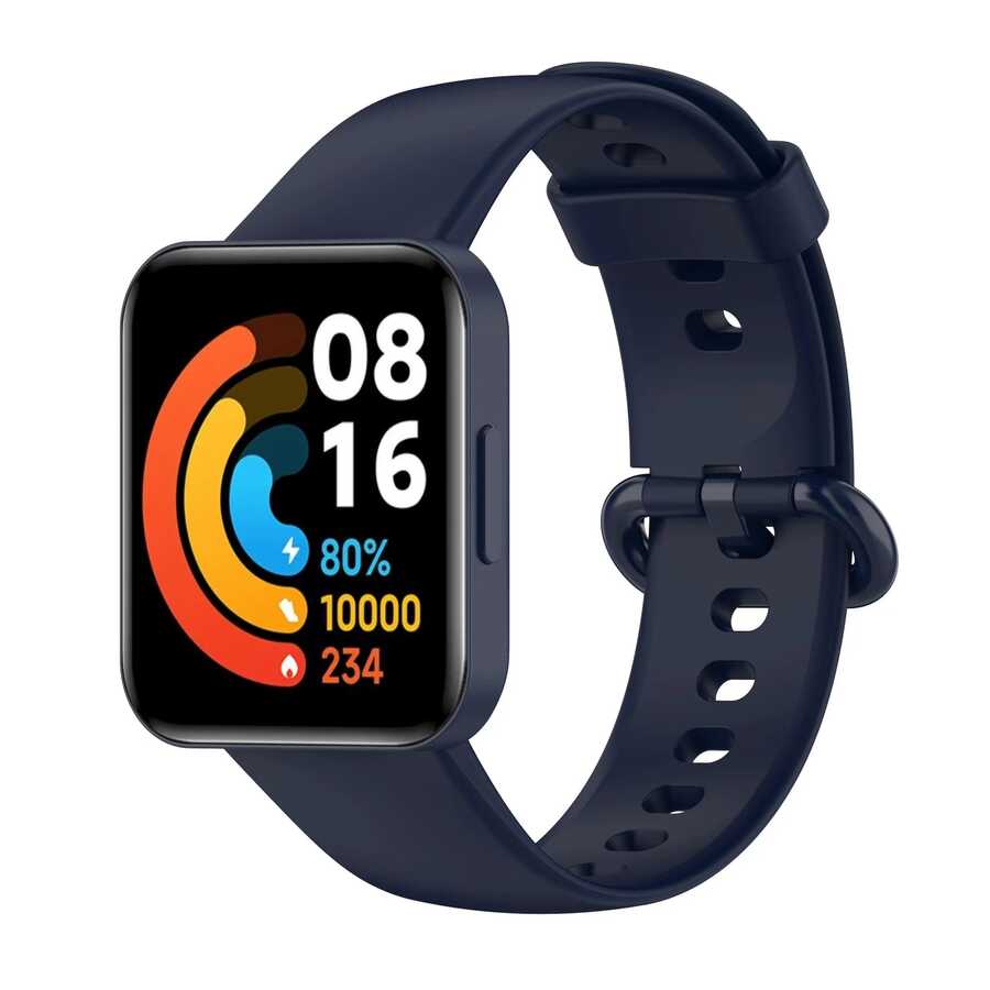 Xiaomi Redmi Watch 2 Lite Zore Klasik Kordon - Lacivert