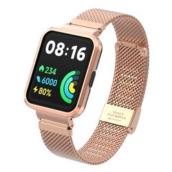 Xiaomi Redmi Watch 2 Lite Zore KRD-66 Metal Kordon - 11