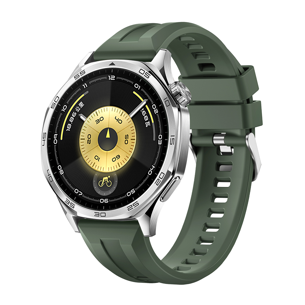 Redmi Watch 5 Active Zore KRD-148 22mm Silikon Kordon - Koyu Yeşil