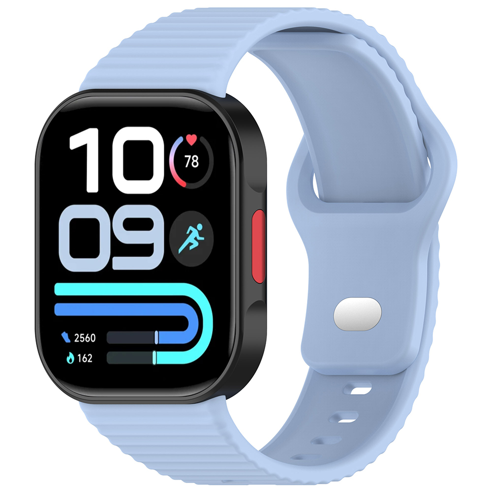 Xiaomi Redmi Watch 6 Zore KRD-164 Silikon Kordon - Açık Mavi