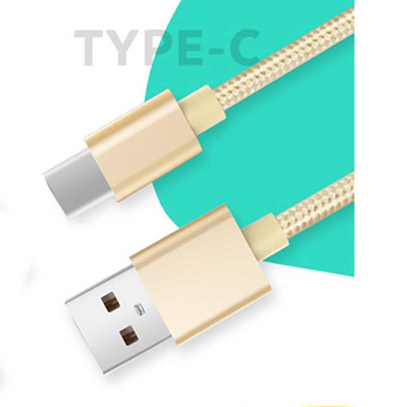 Xipin LX11 Type-C Gold Usb Kablo - Gold