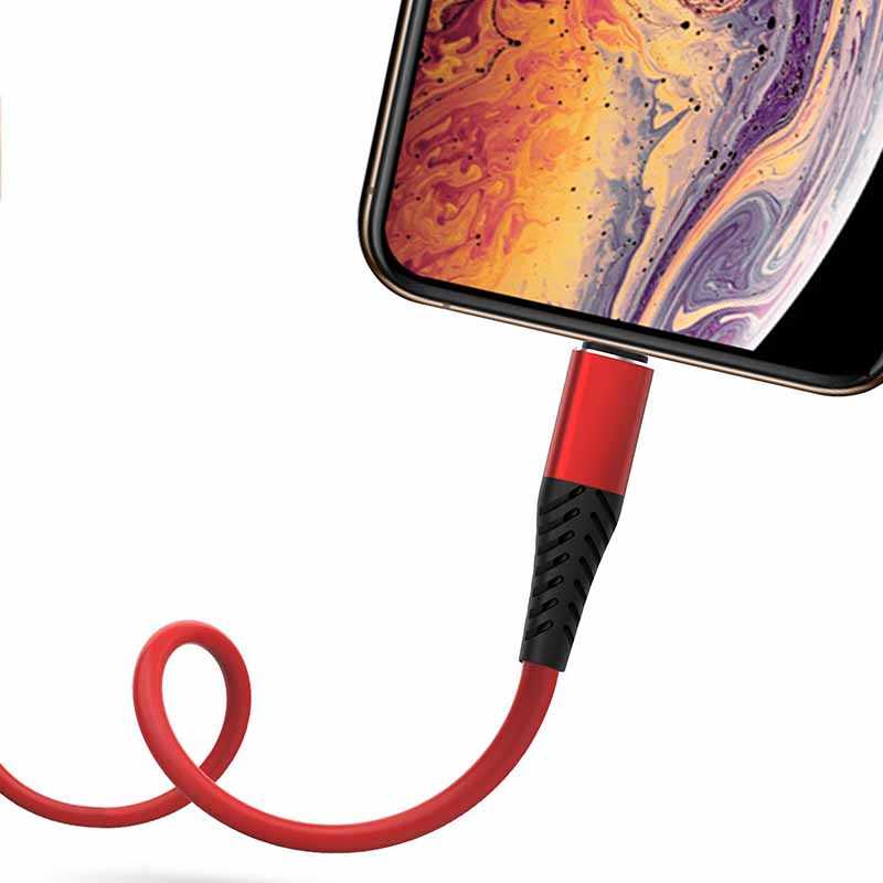 Xipin LX21 Type-C Usb Kablo 1.2 M - Kırmızı