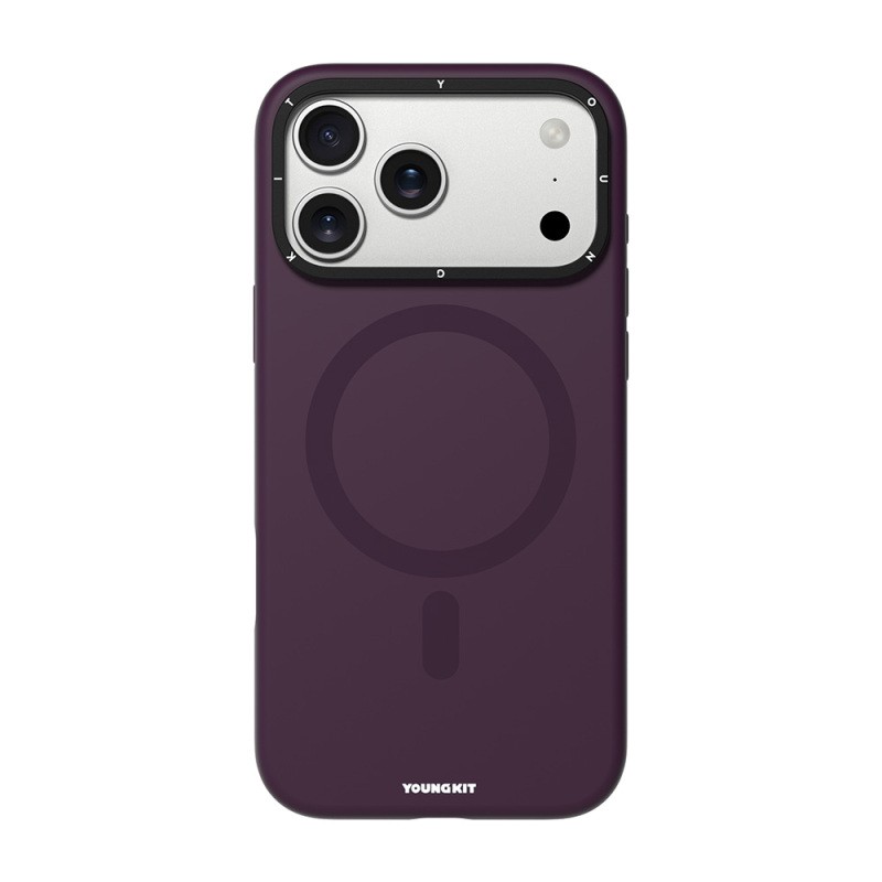 Youngkit Bitty Cream Case for Apple iPhone 17 Pro Max – M-Safe Charging Compatible with Camera Stand - 2