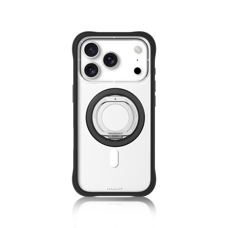 Youngkit Magnetic 360 Degree Rotating Dual Fold Rotating Series Finger Ring Stand - 7