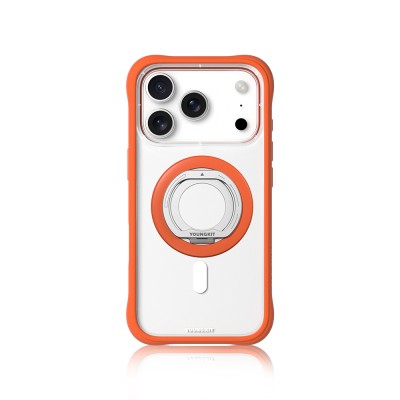 Youngkit Magnetic 360 Degree Rotating Dual Fold Rotating Series Finger Ring Stand - 8