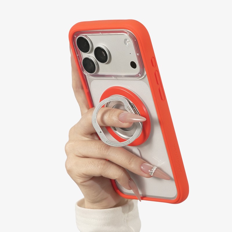 Youngkit Magnetic 360 Degree Rotating Dual Fold Rotating Series Finger Ring Stand - 14