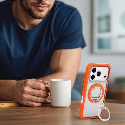 Youngkit Magnetic 360 Degree Rotating Dual Fold Rotating Series Finger Ring Stand - 16