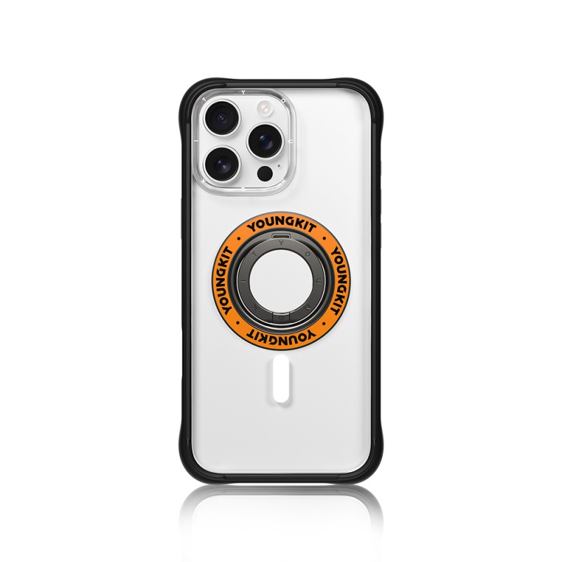 Youngkit Magnetik 360 Derece Dönebilen Double Ring Serisi Parmak Ring Stand - 9