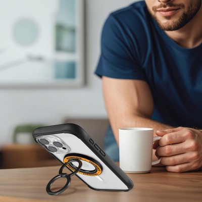 Youngkit Magnetik 360 Derece Dönebilen Double Ring Serisi Parmak Ring Stand - 13