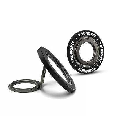 Youngkit Magnetik 360 Derece Dönebilen Double Ring Serisi Parmak Ring Stand - 8