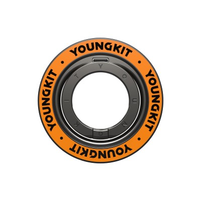 Youngkit Magnetik 360 Derece Dönebilen Double Ring Serisi Parmak Ring Stand - 2