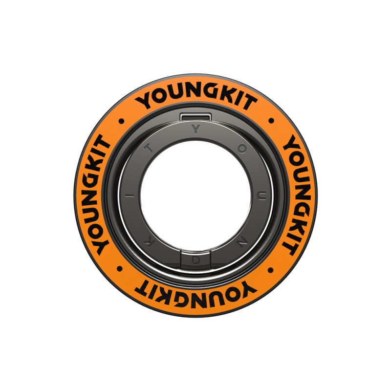 Youngkit Magnetik 360 Derece Dönebilen Double Ring Serisi Parmak Ring Stand - 2