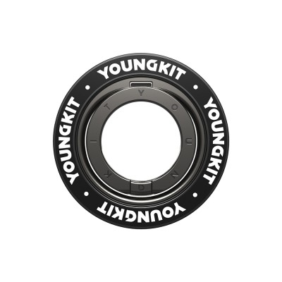 Youngkit Magnetik 360 Derece Dönebilen Double Ring Serisi Parmak Ring Stand - 3
