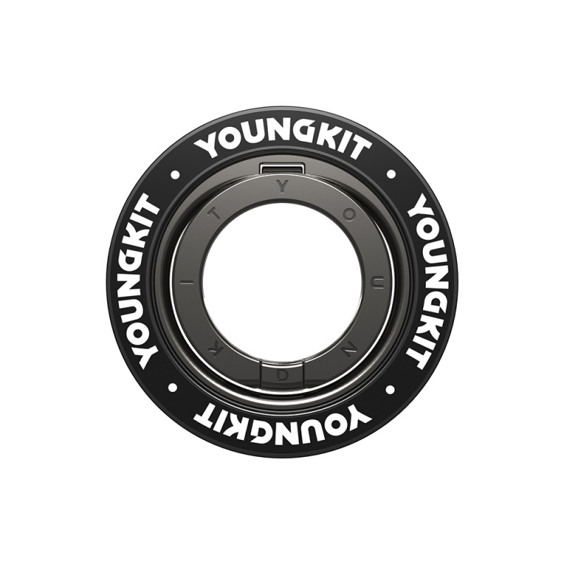 Youngkit Magnetik 360 Derece Dönebilen Double Ring Serisi Parmak Ring Stand - 3