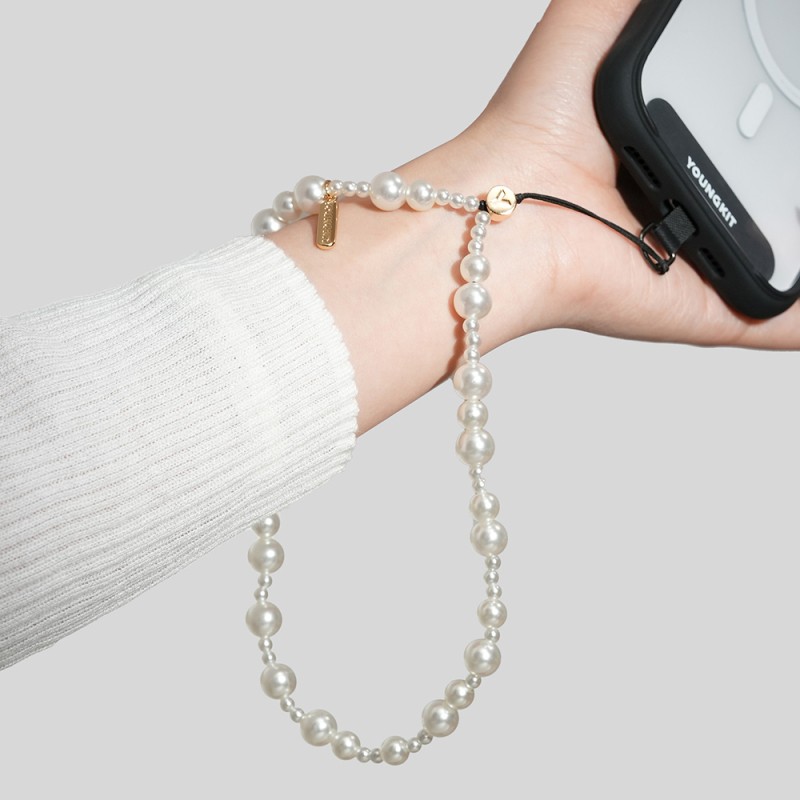 Youngkit Pearl Series Pearl Design Phone Strap 40cm - 4