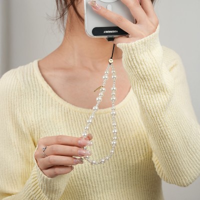 Youngkit Pearl Series Pearl Design Phone Strap 40cm - 8