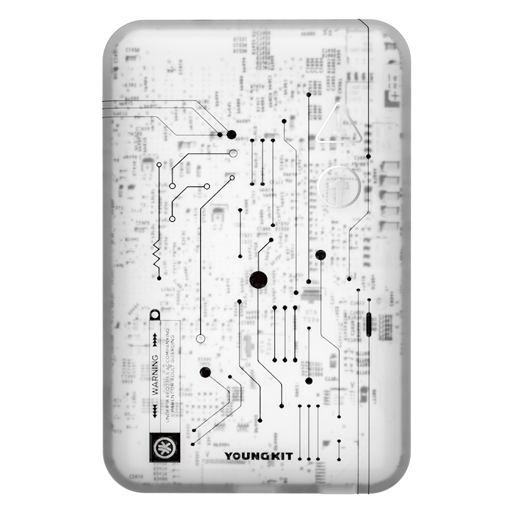 Youngkit Tech Hızlı Şarj Özellikli Wireless Powerbank 15W 5000mAh - Beyaz