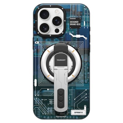 Youngkit Technology Serisi Telefon ve Tabletler için Magnetik Ring Stand - 8