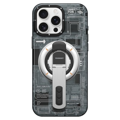 Youngkit Technology Serisi Telefon ve Tabletler için Magnetik Ring Stand - 9