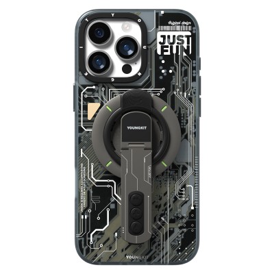 Youngkit Technology Serisi Telefon ve Tabletler için Magnetik Ring Stand - 10