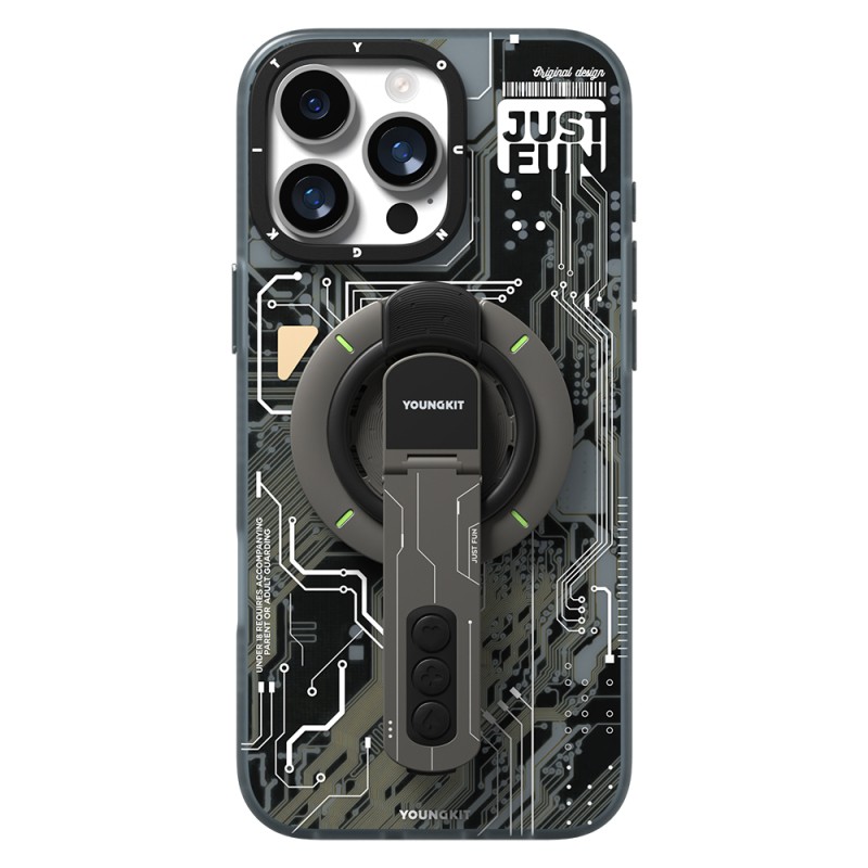 Youngkit Technology Serisi Telefon ve Tabletler için Magnetik Ring Stand - 10