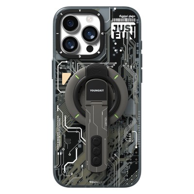 Youngkit Technology Serisi Telefon ve Tabletler için Magnetik Ring Stand - 11
