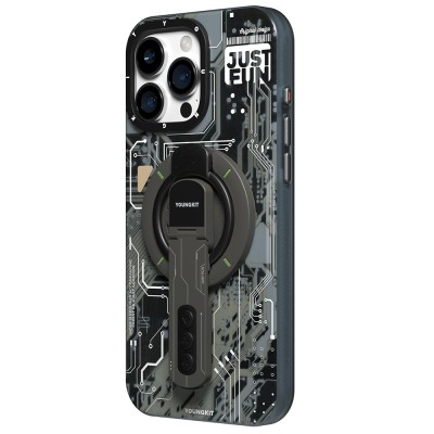 Youngkit Technology Serisi Telefon ve Tabletler için Magnetik Ring Stand - 18