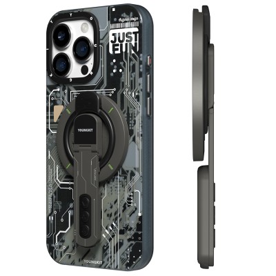 Youngkit Technology Serisi Telefon ve Tabletler için Magnetik Ring Stand - 22
